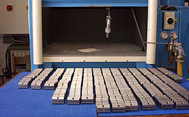 Sandstrahlen in München von Serienteilen